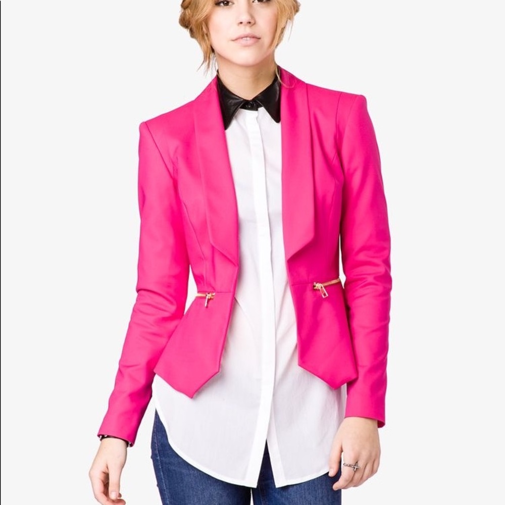 Forever 21 Hot Pink Blazer 💕